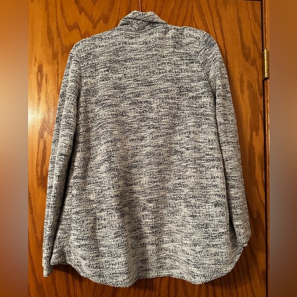 Club Monaco Marled Waterfall Front Cardigan - Size M - Picture 3 of 7